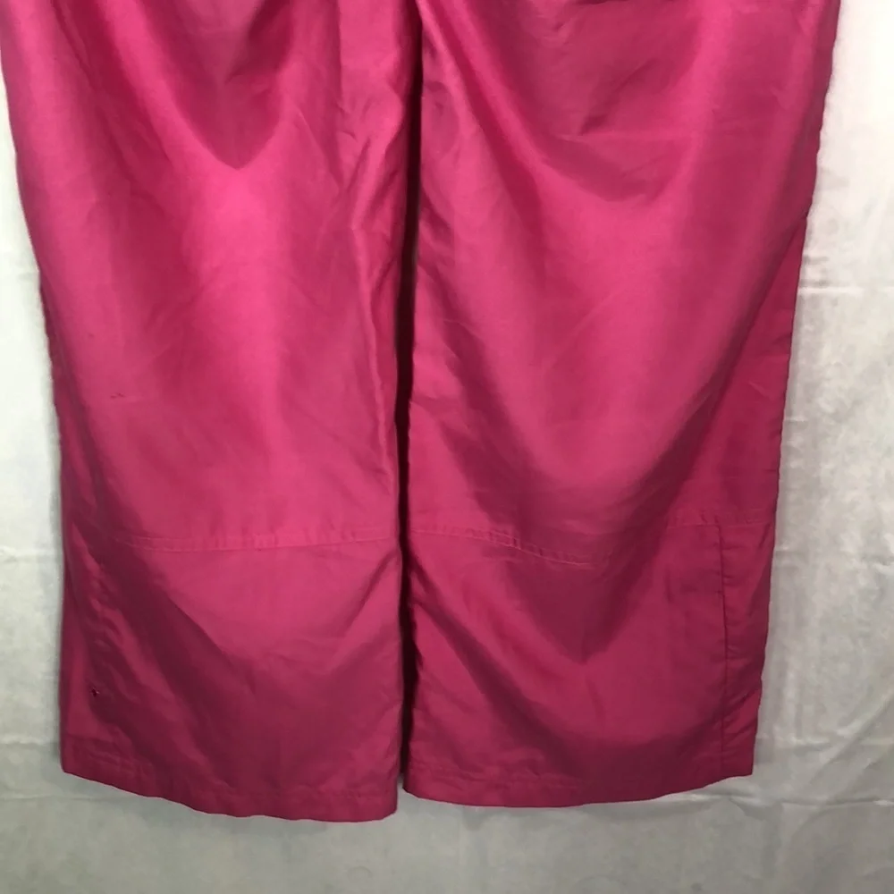 ATHLETA WOMAN WIDE LEG ANKLE PINK PANTS SIZE 12